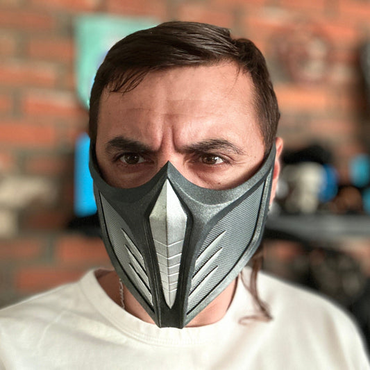 Sub Zero mask from Mortal Kombat 11 - Wild Hail
