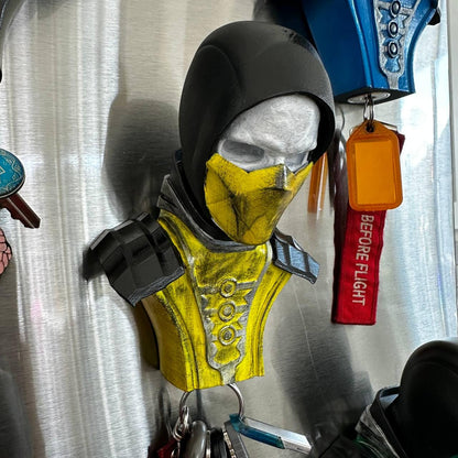 Mortal Kombat fridge key holder magnet
