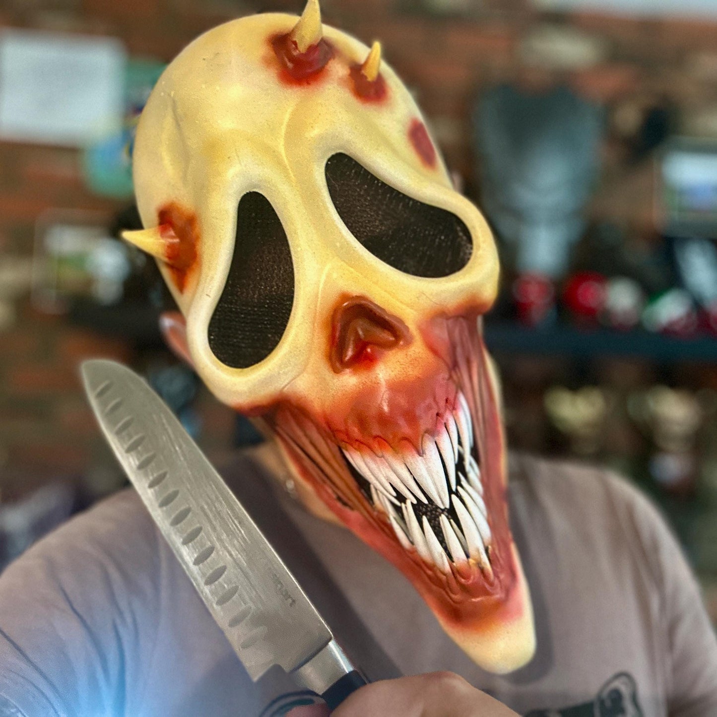 Ghostface mask - Baraka's Nightmare