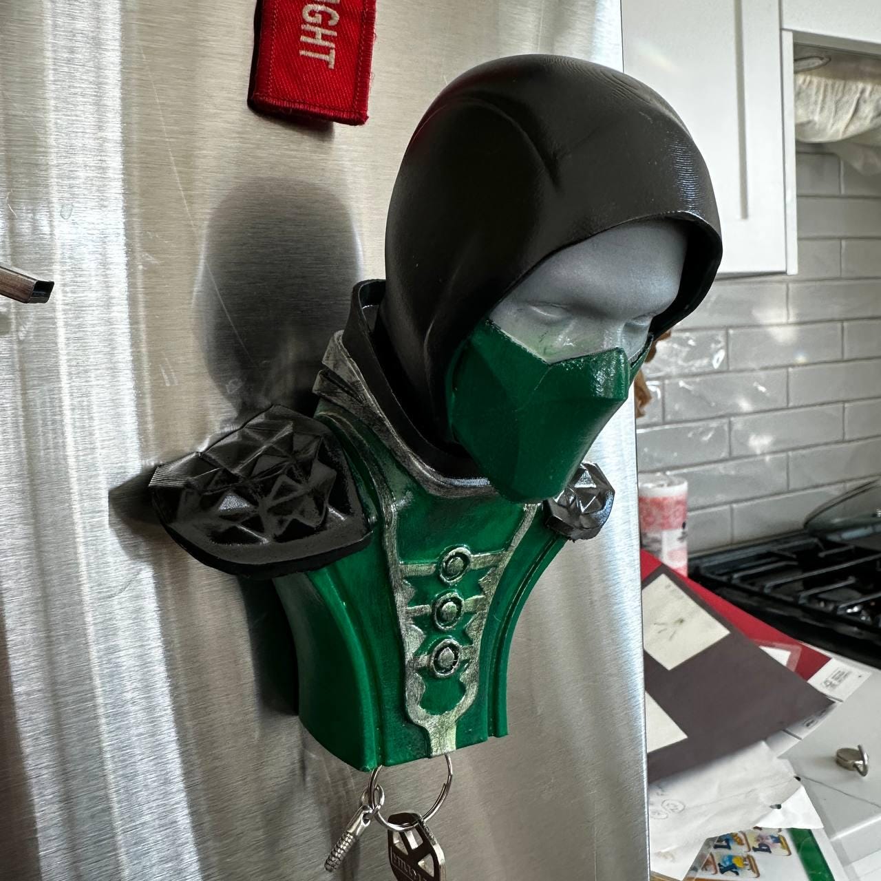 Mortal Kombat fridge key holder magnet