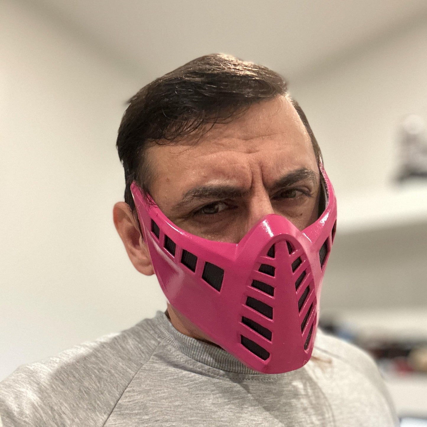 Floyd mask from Mortal Kombat 1