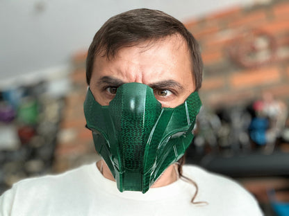 Reptile mask from MKX
