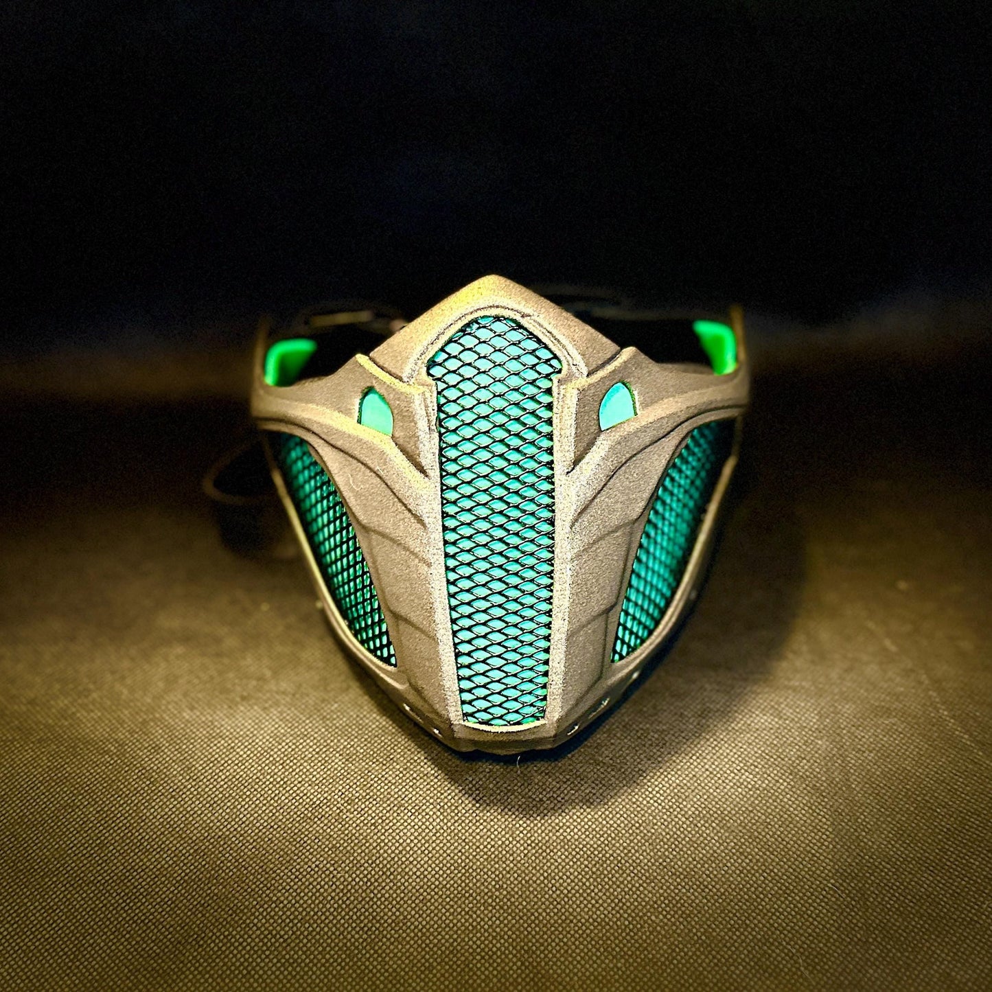 Jade and Scarlet mask - Unrivalled Assasin