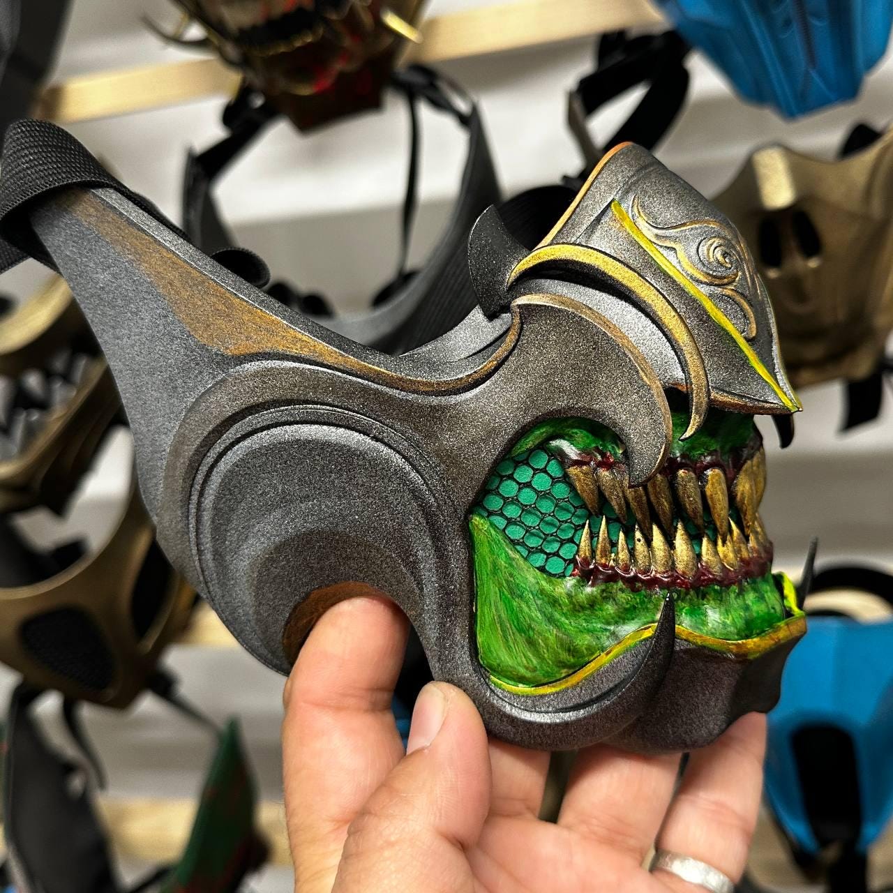 Reptile mask - Wozakin Conflict Half-Mask