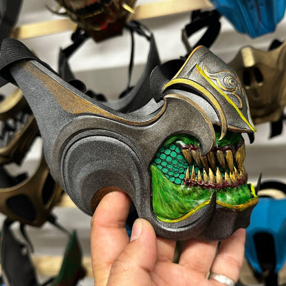Reptile mask - Wozakin Conflict Half-Mask