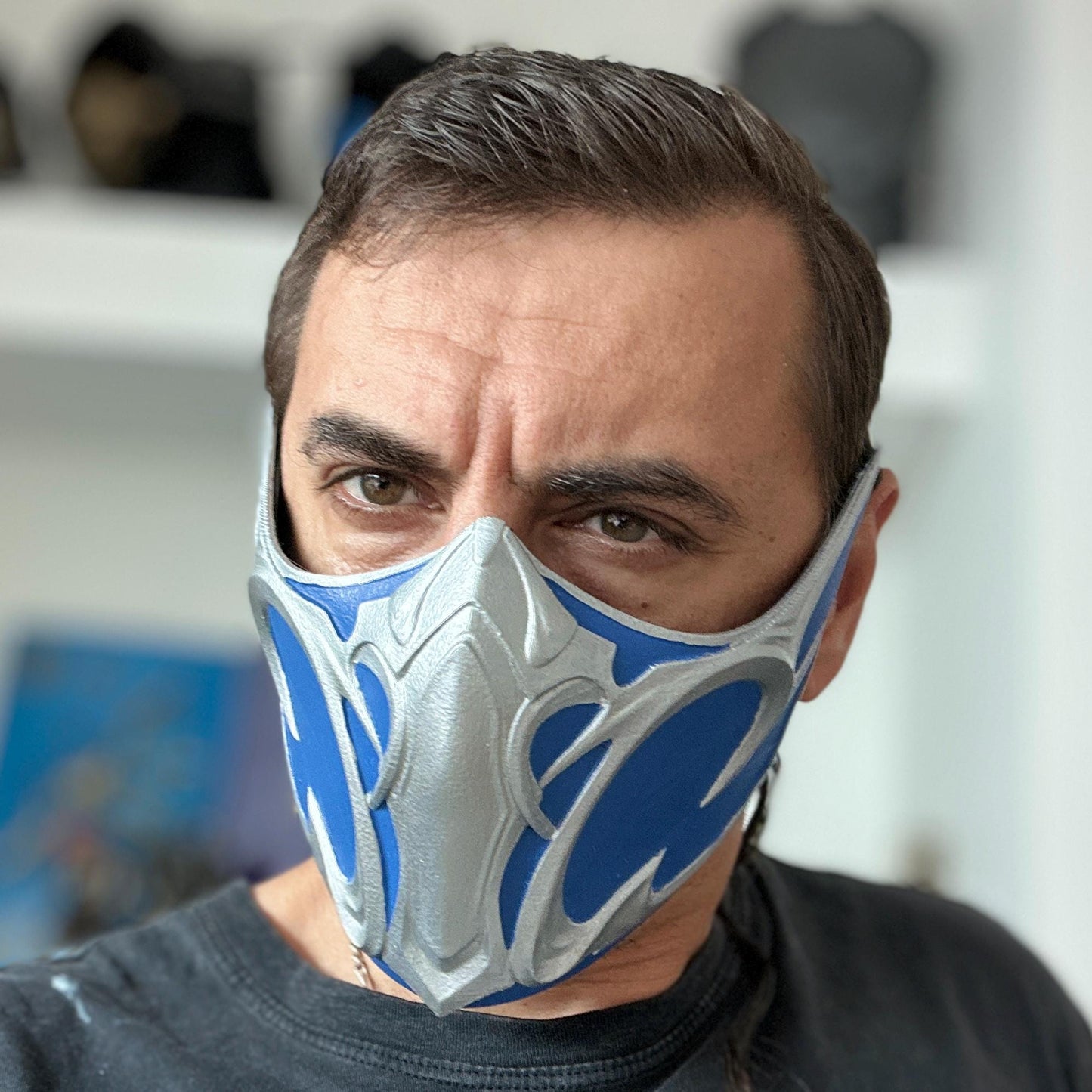 Sub Zero mask - Whiteout (Blue)