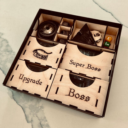 Box organizer for Bloodborne card game