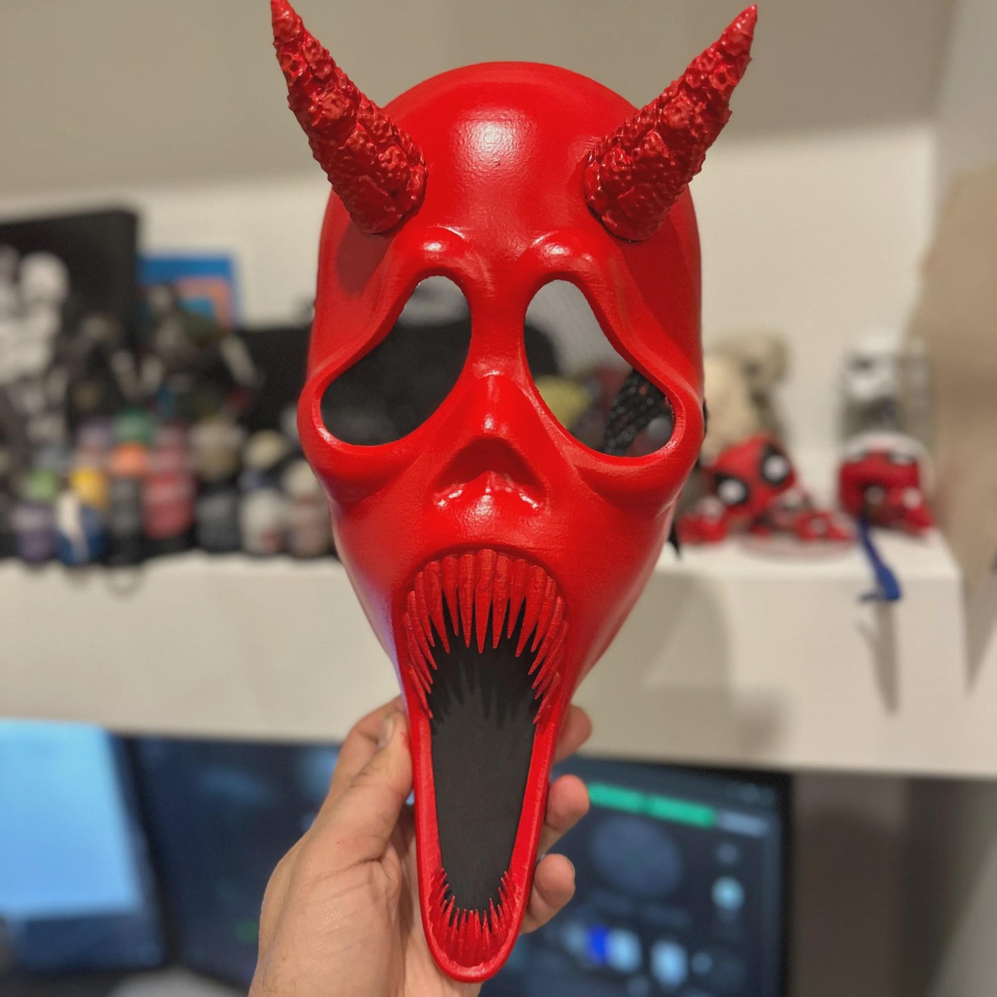 Ghostface mask - Red Devil