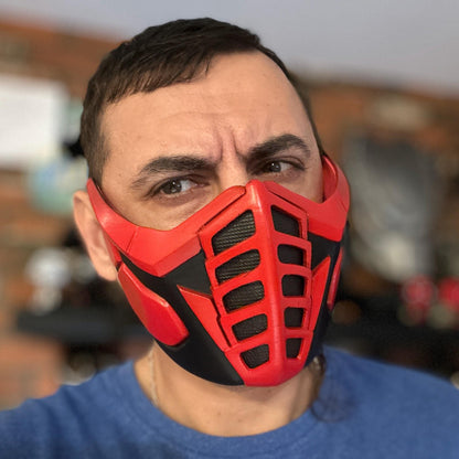 Ermac mask from Mortal Kombat 1 - Annihilation