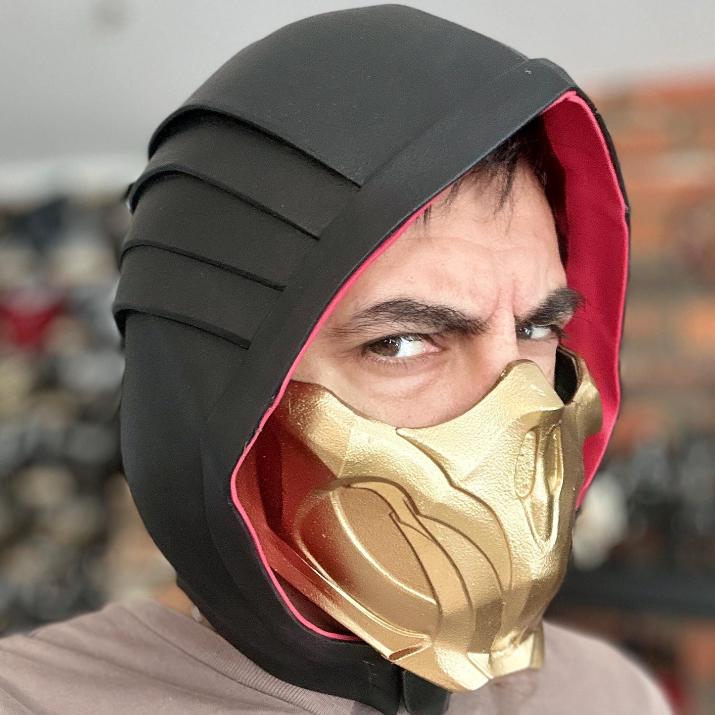 Scorpion mask set from MK11