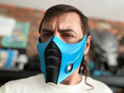 Sub Zero mask from Mortal Kombat 9