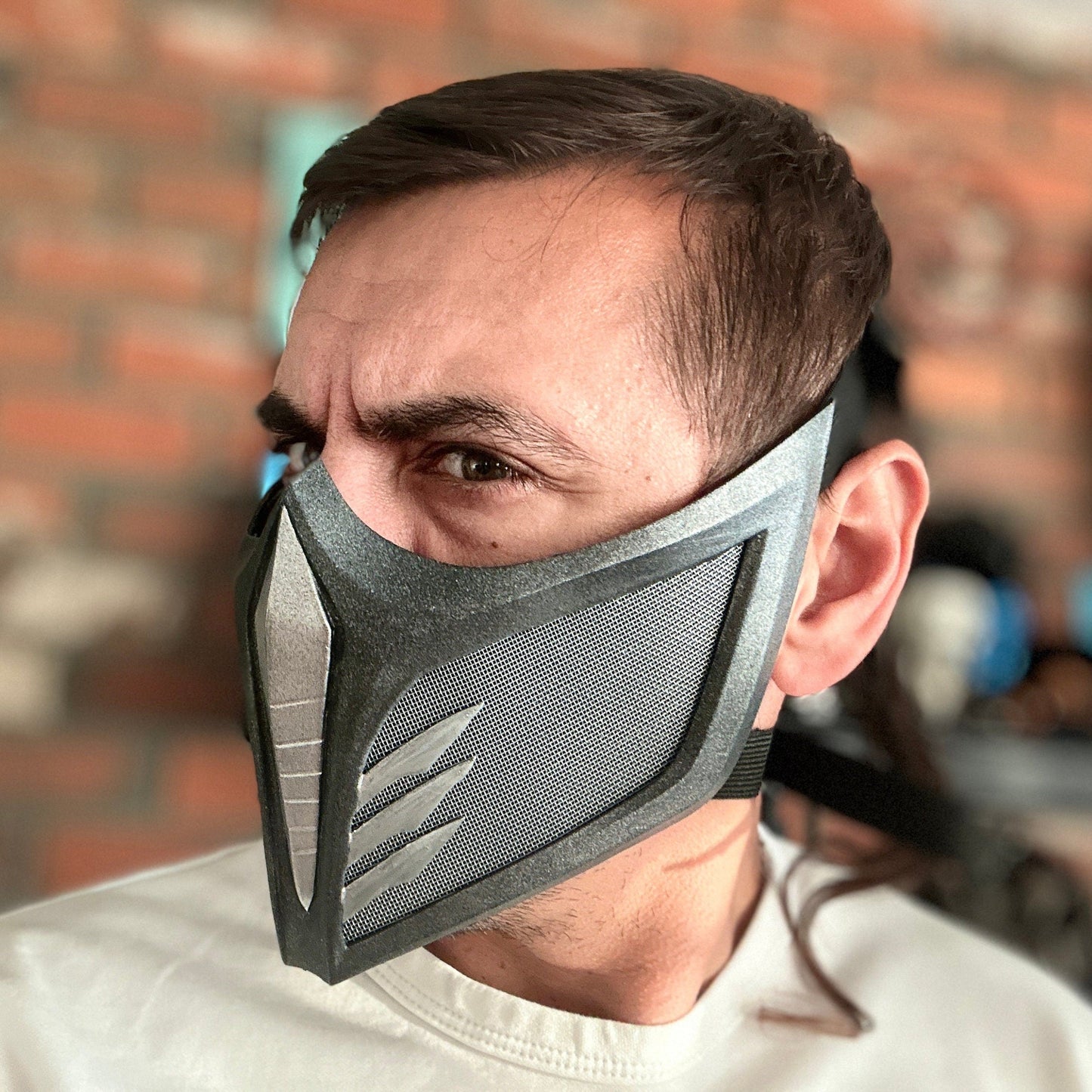 Sub Zero mask from Mortal Kombat 11 - Wild Hail