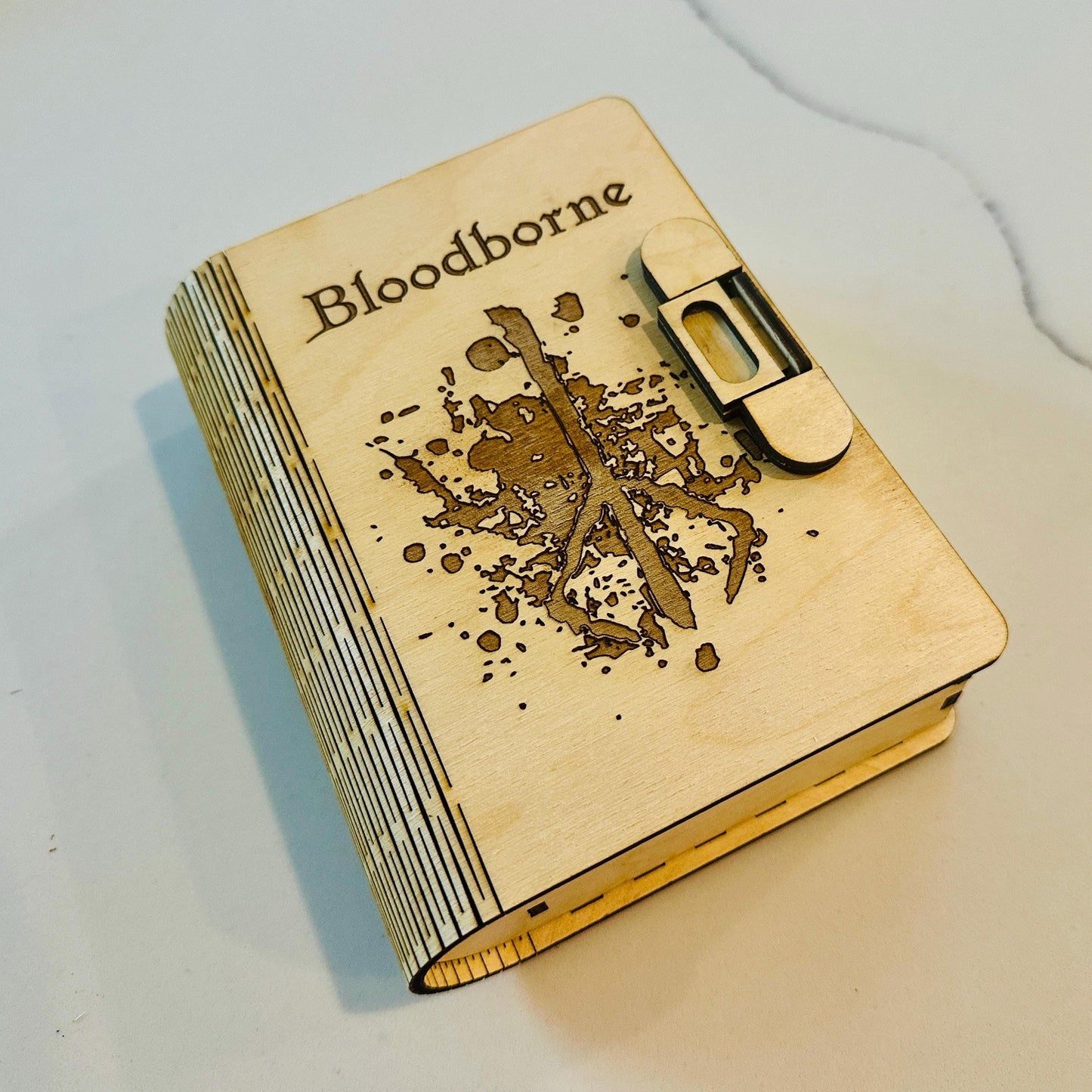 Bloodborne laser-cut box