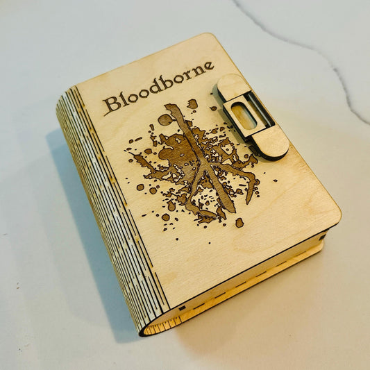 Bloodborne laser-cut box