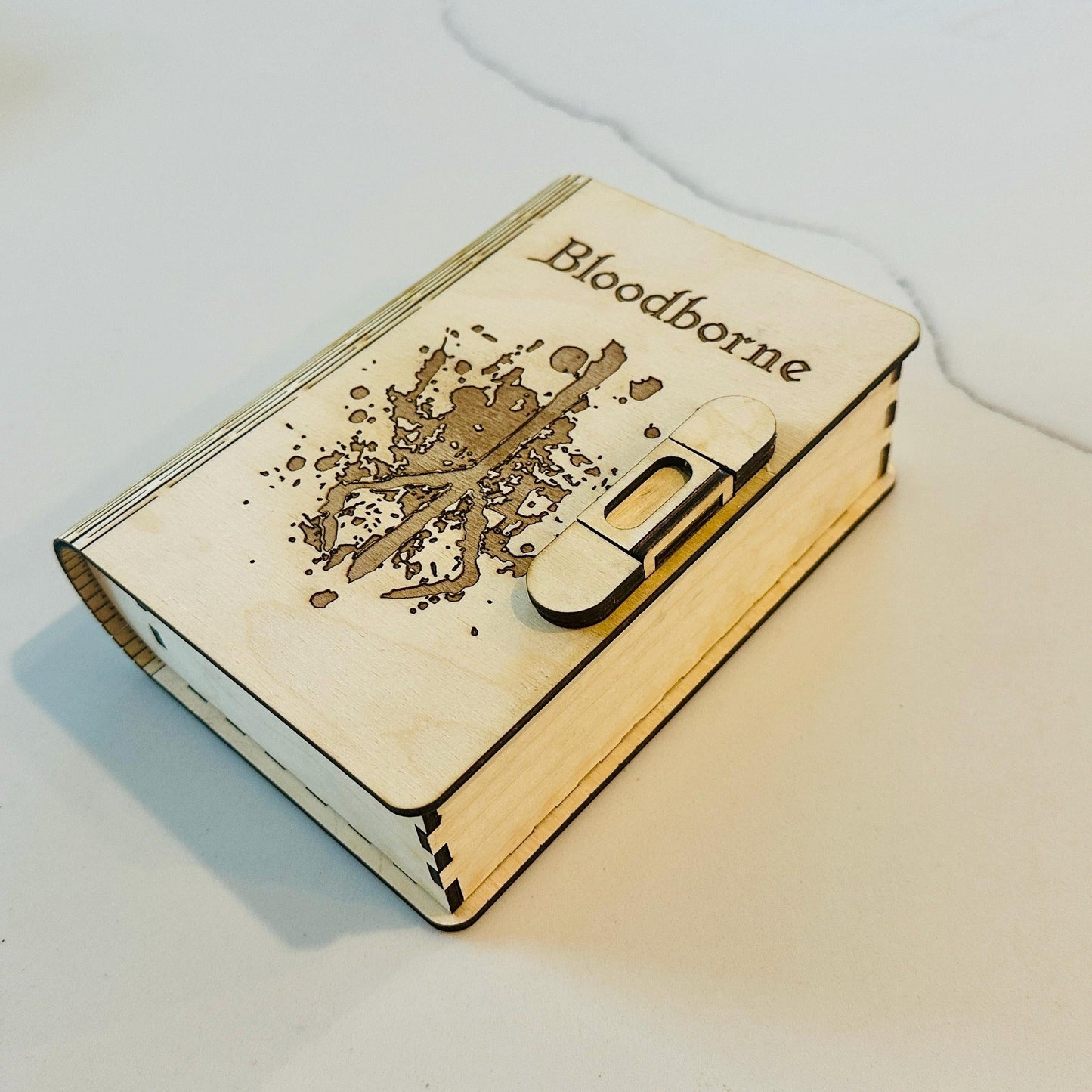 Bloodborne laser-cut box