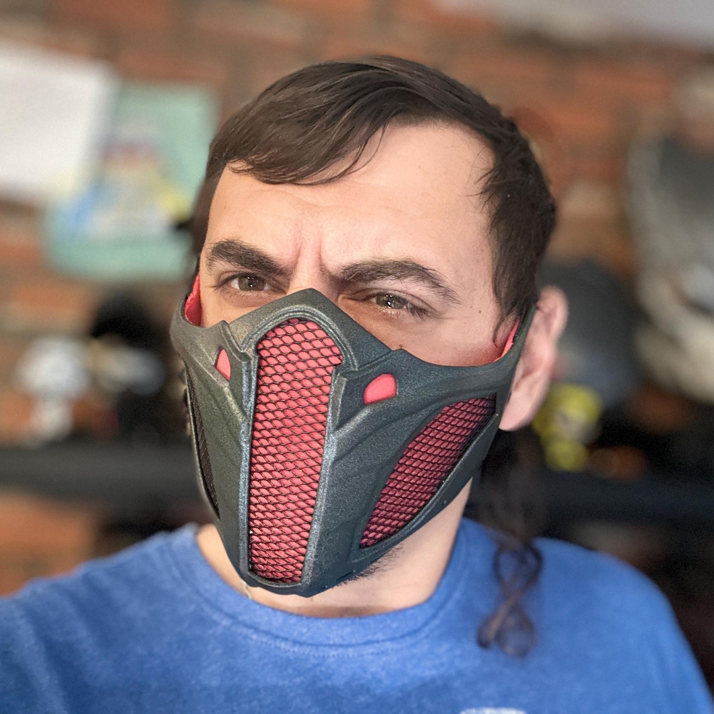 Jade and Scarlet mask - Unrivalled Assasin