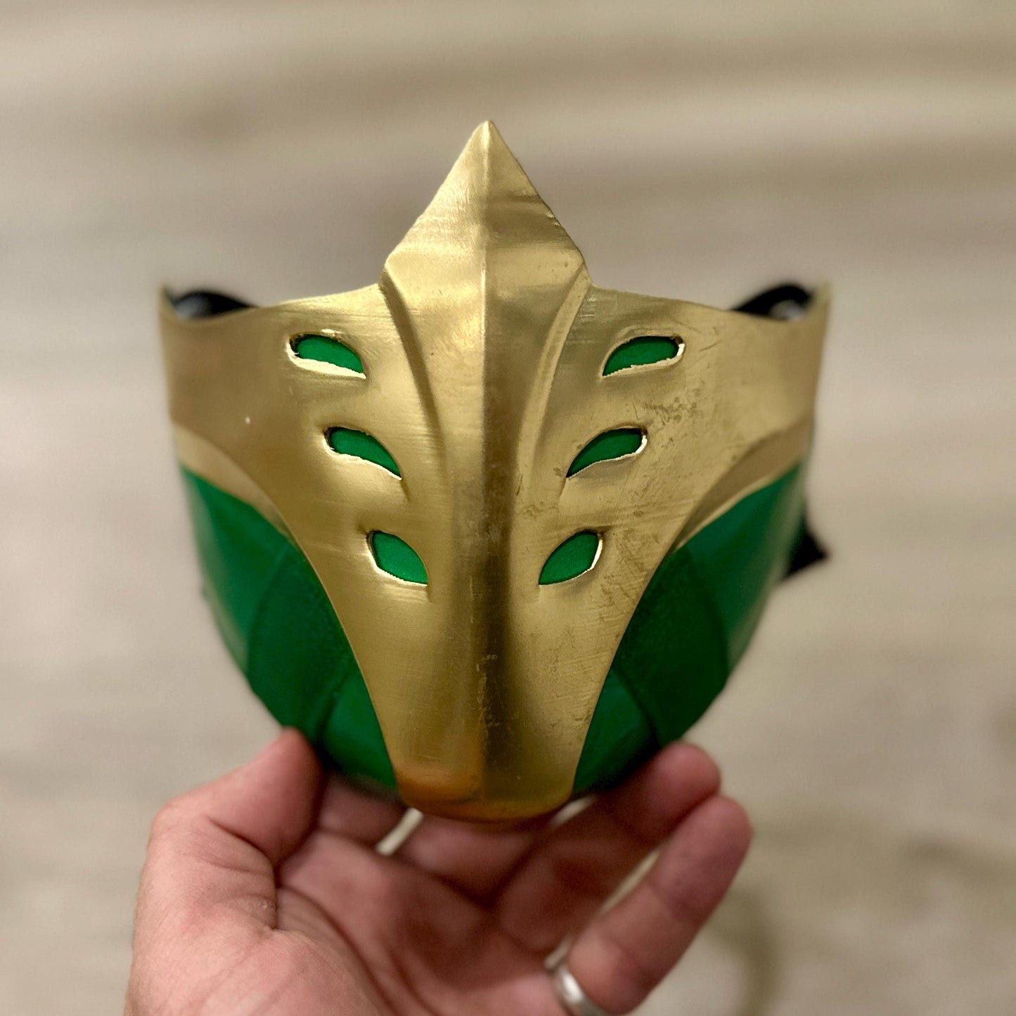 Jade and Scarlet mask from MK11