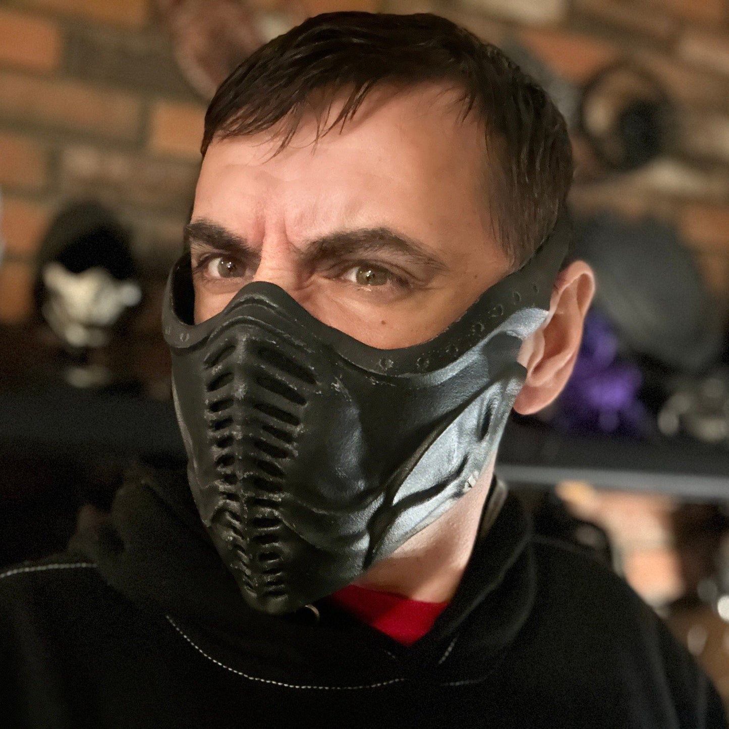 Noob Saibot mask - Darkness