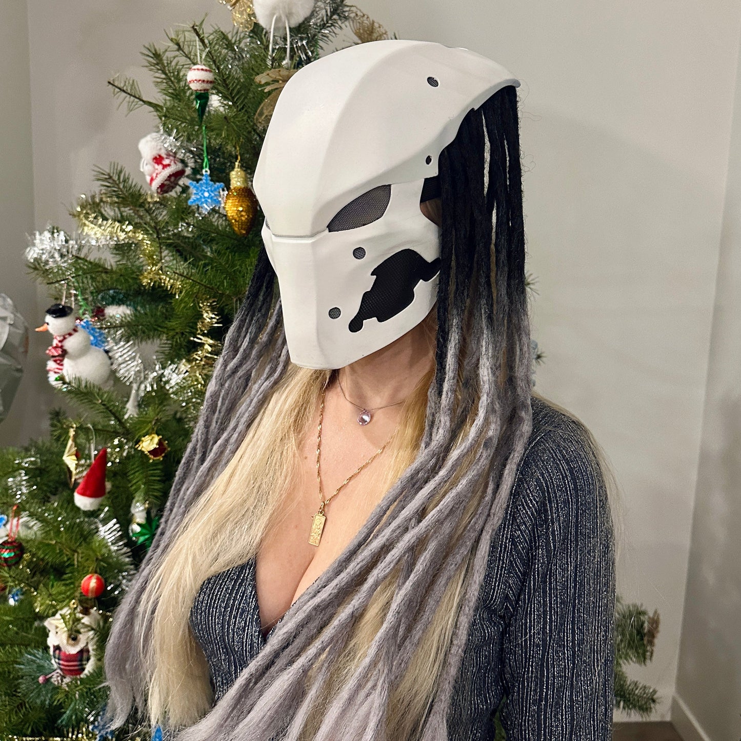 Cybernetic Predator mask "W"
