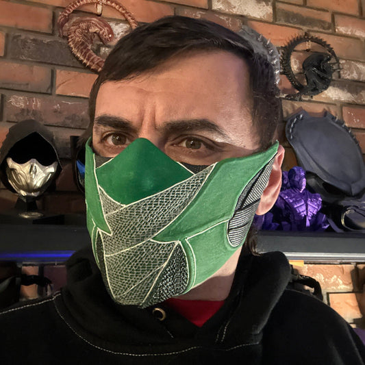 Reptile mask - Half-mask of Nareb Nevets