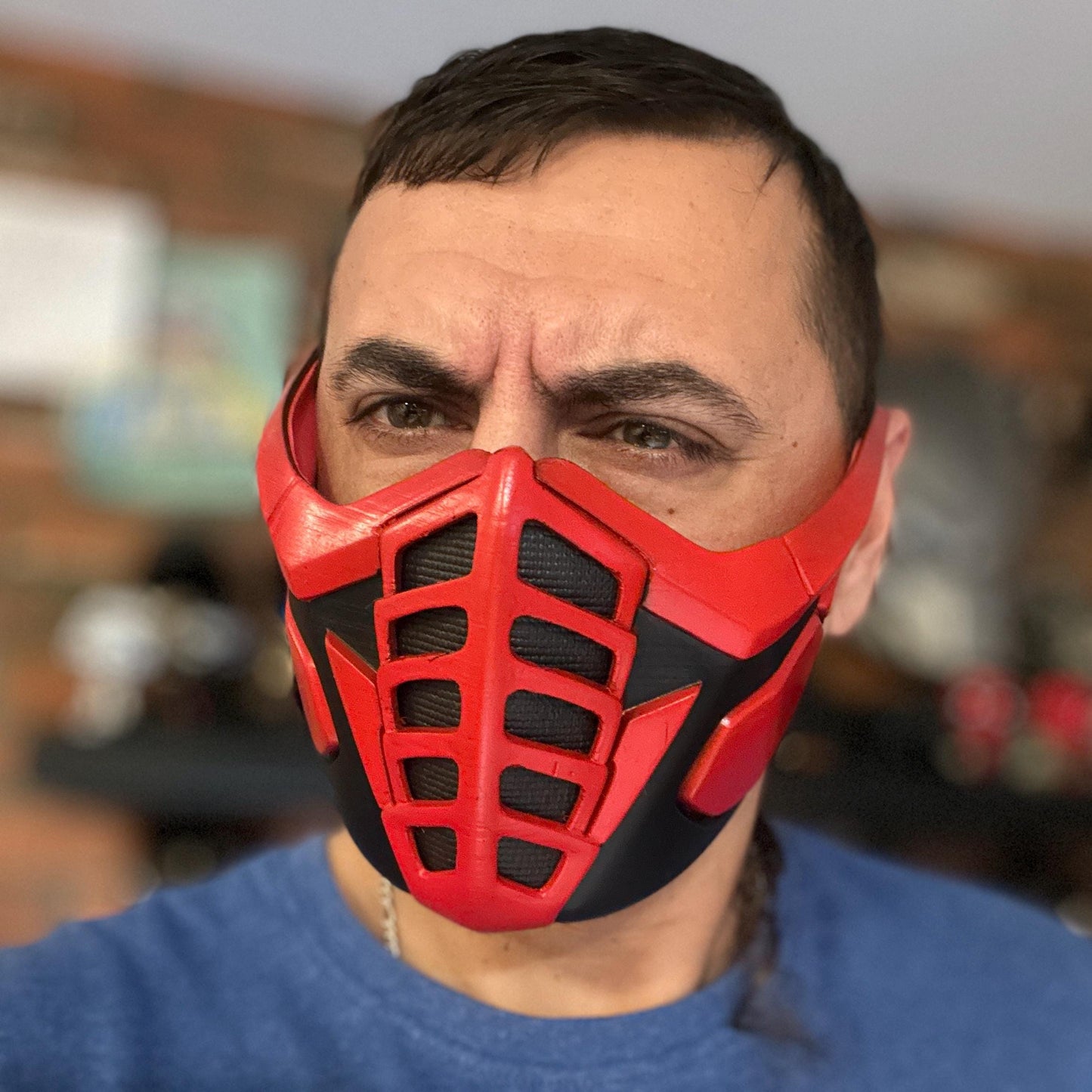 Ermac mask from Mortal Kombat 1 - Annihilation