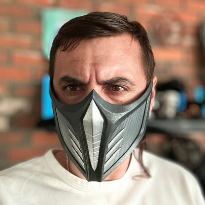 Sub Zero mask from Mortal Kombat 11 - Wild Hail