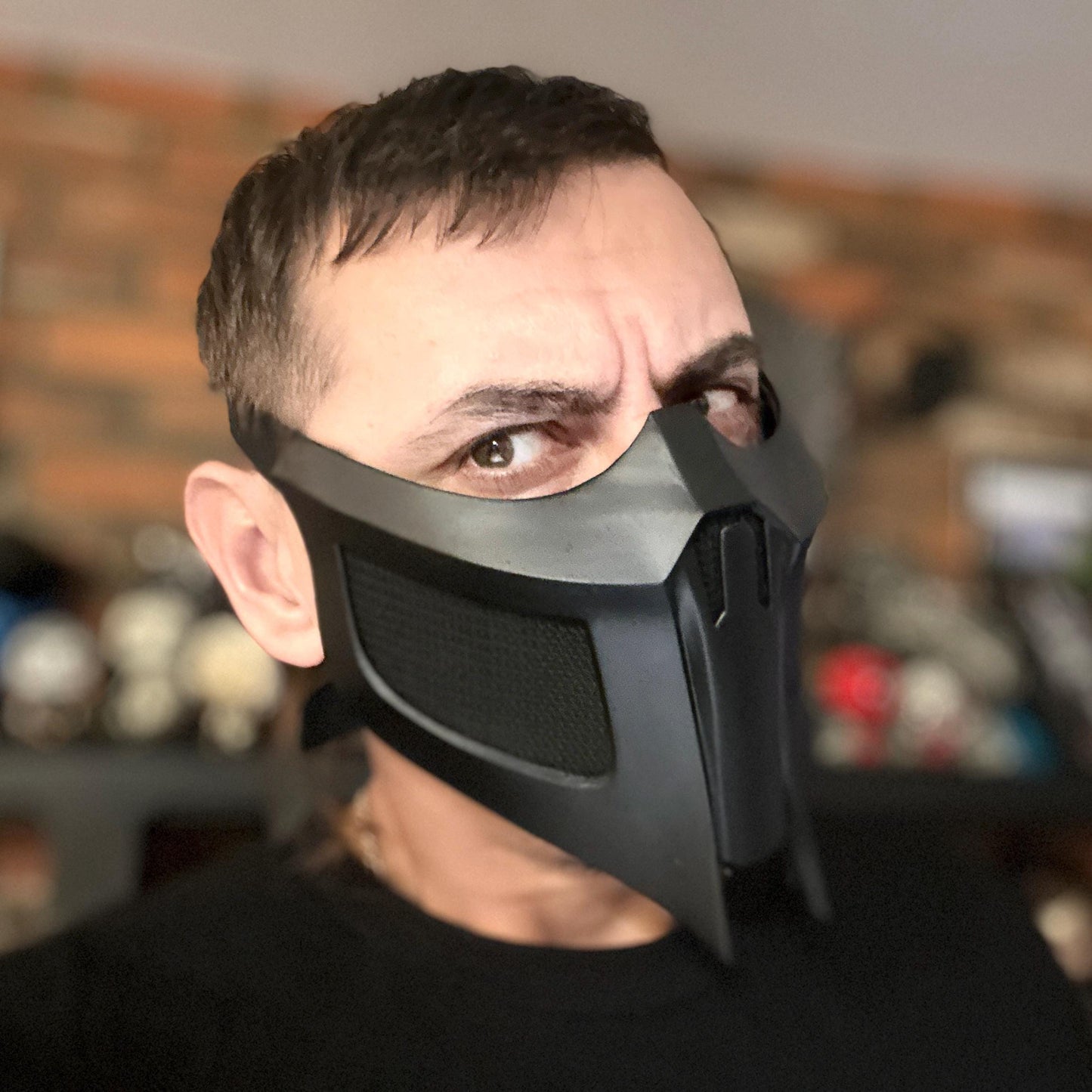 Noob Saibot mask - Shadow of Anarchy