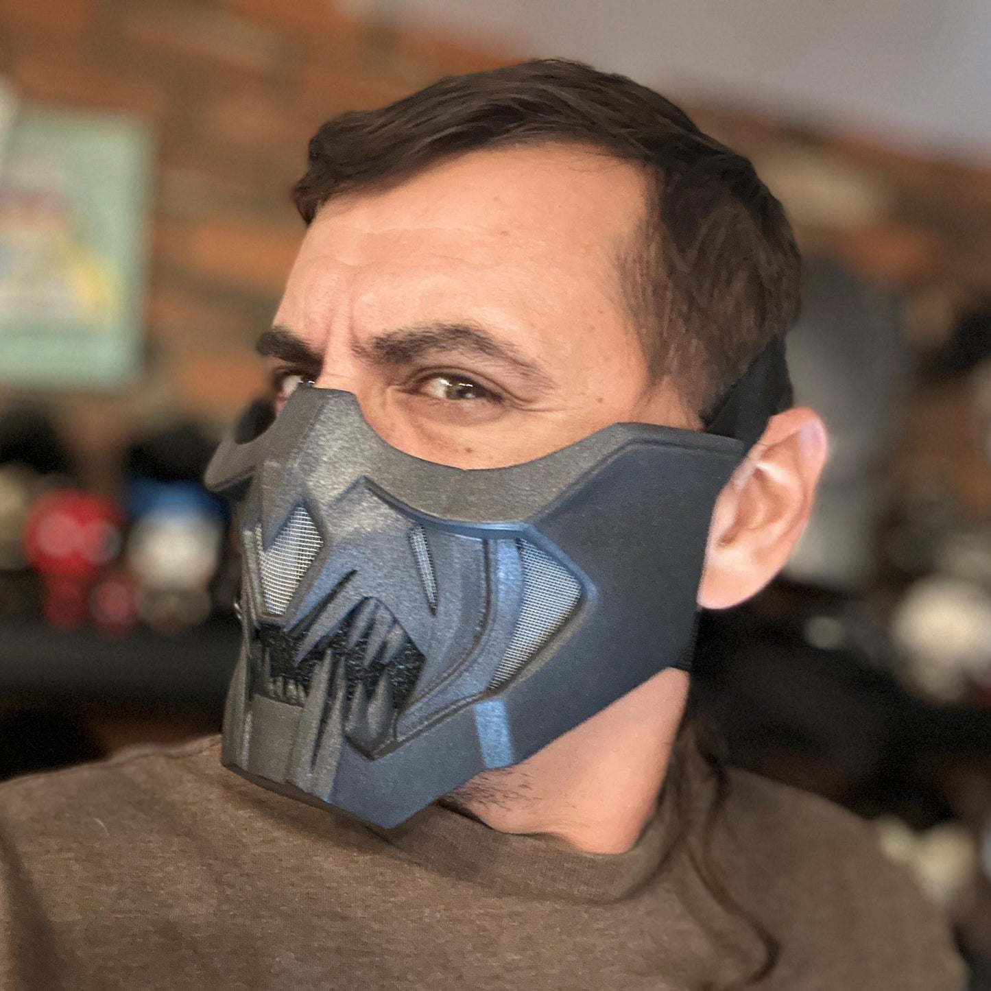 Noob Saibot mask - Mad Brother