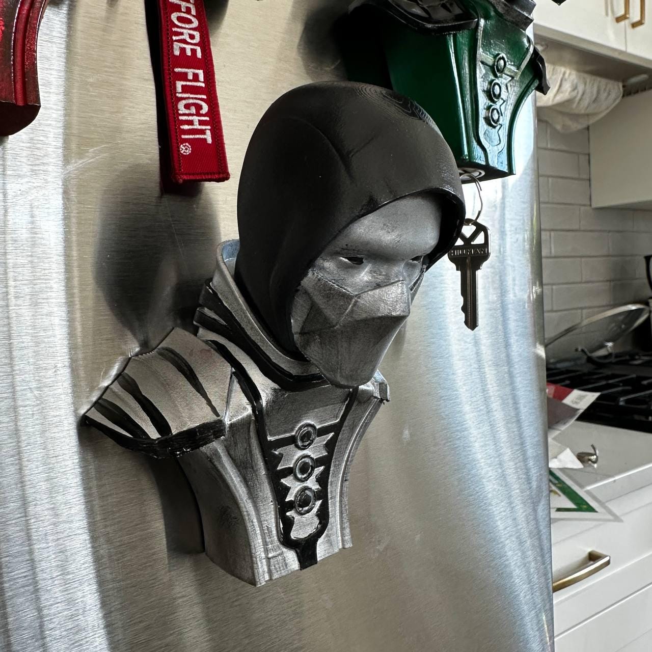 Mortal Kombat fridge key holder magnet