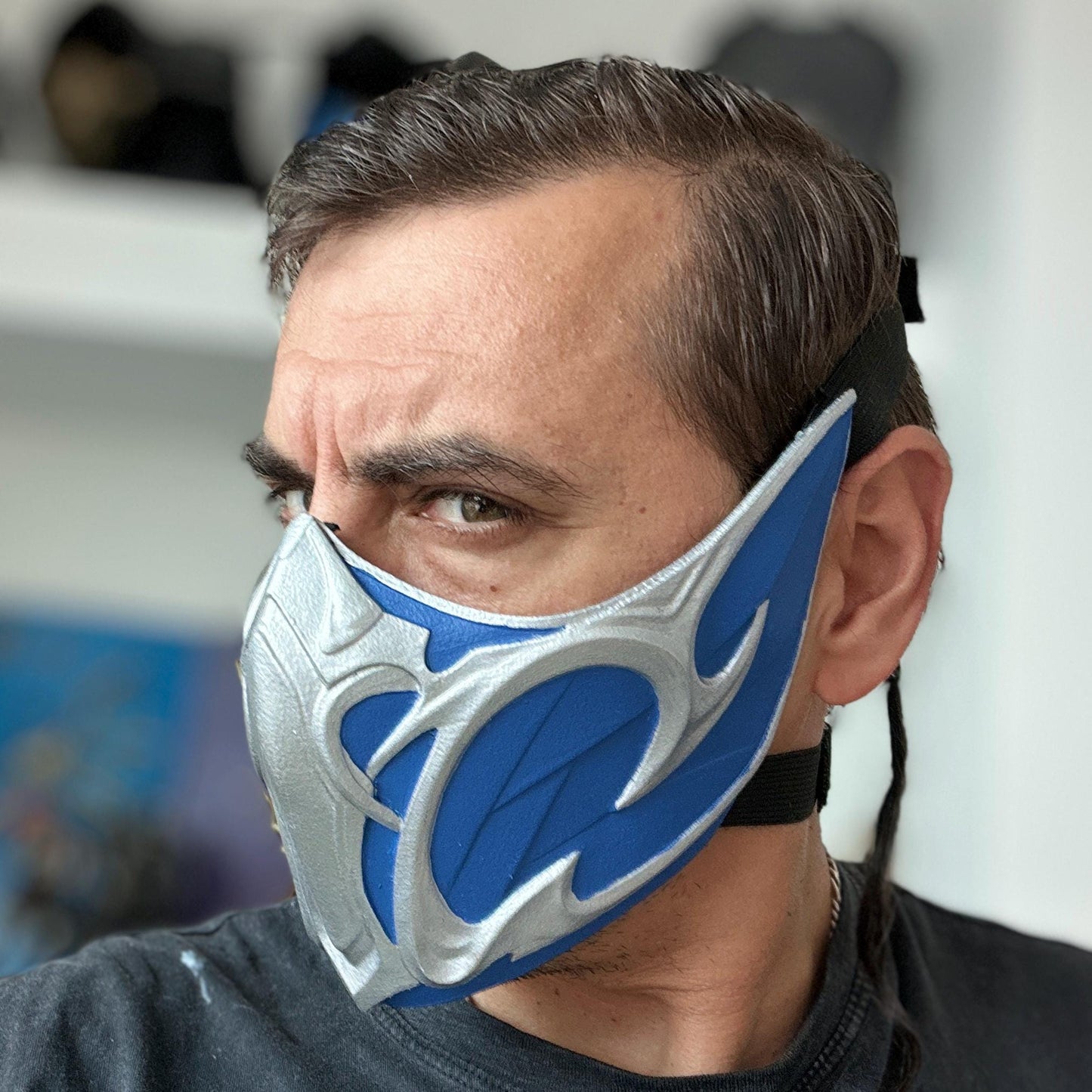 Sub Zero mask - Whiteout (Blue)