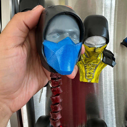 Mortal Kombat fridge key holder magnet