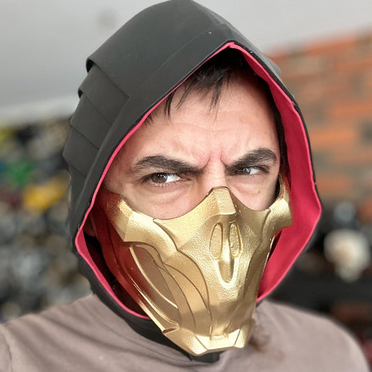 Scorpion mask set from MK11