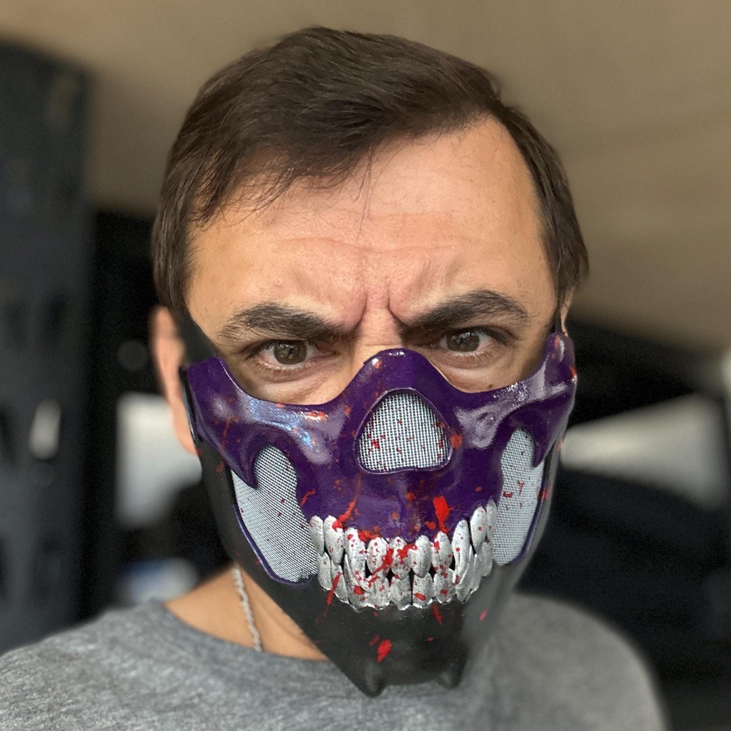 Mileena mask - Sadakui Kombat mask