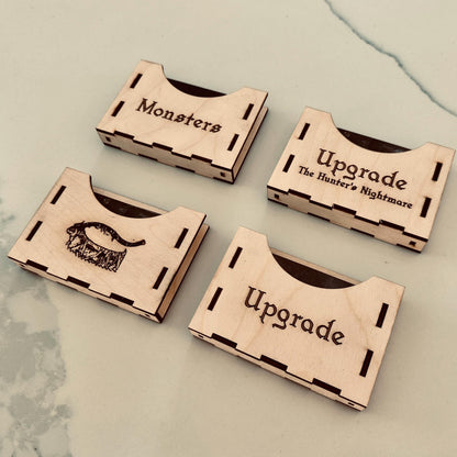 Box organizer for Bloodborne card game
