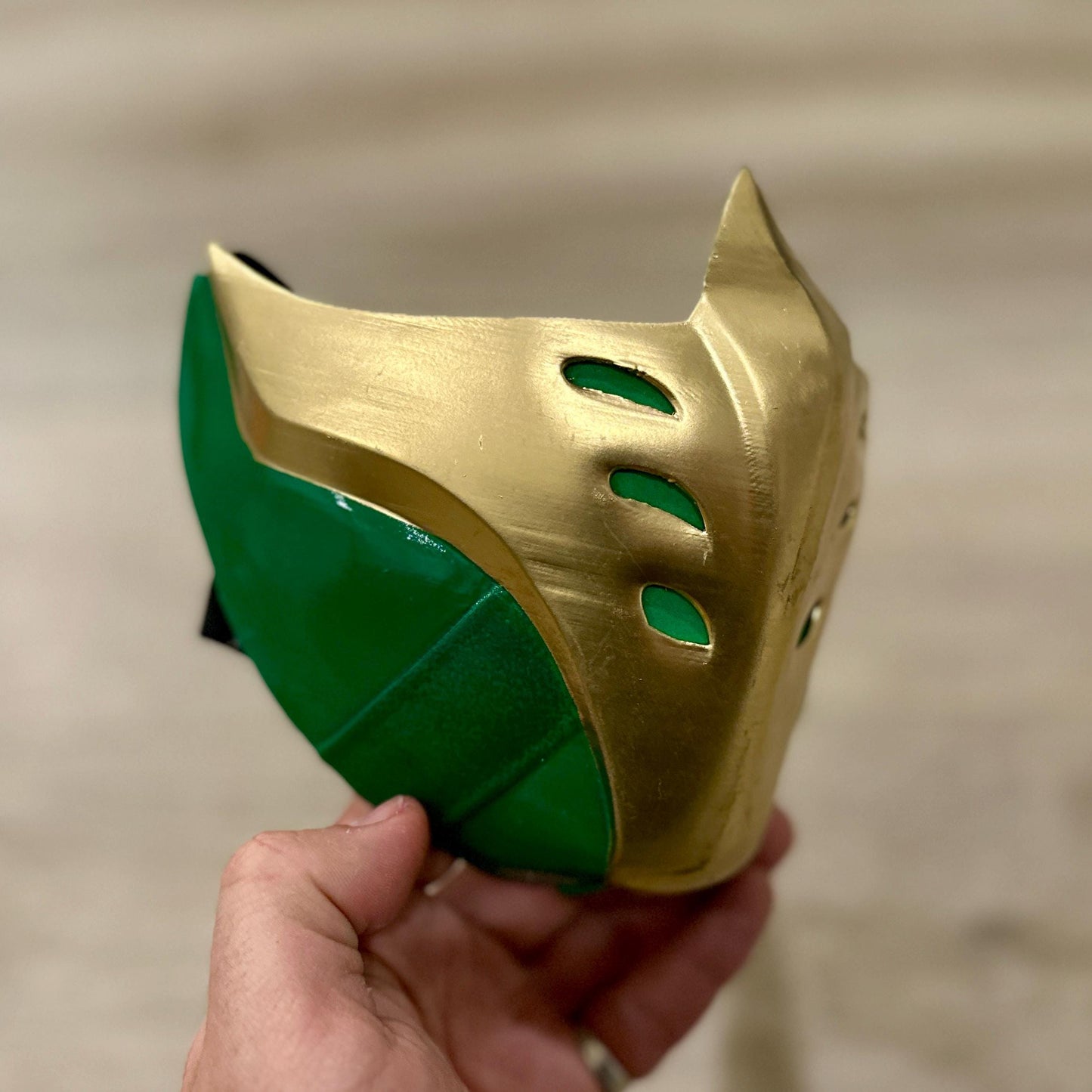 Jade and Scarlet mask from MK11