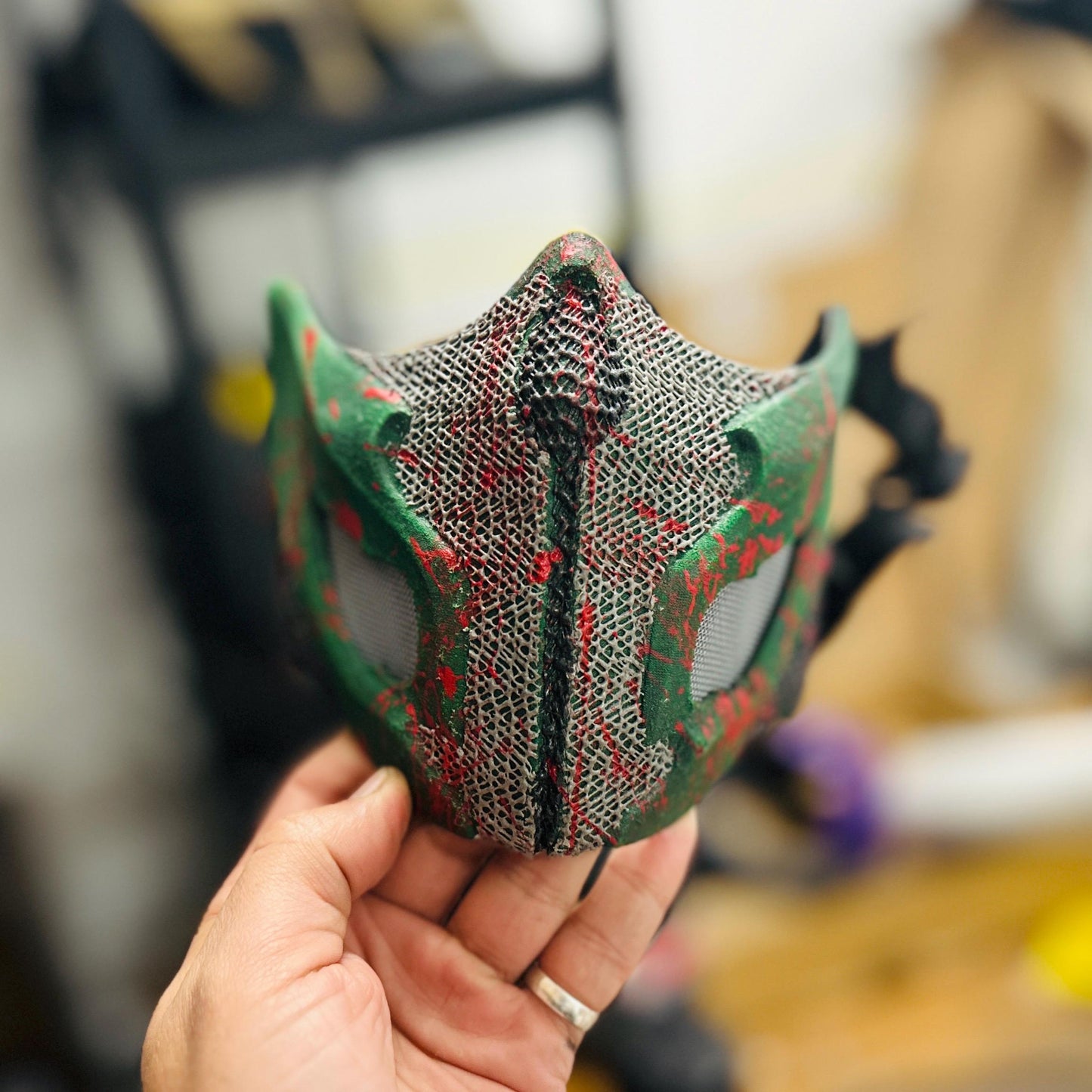 Reptile mask - Raptor Kombat mask
